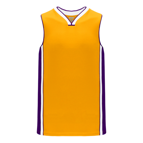 Athletic Knit Pro Cut Basketball Jersey with Rap Neck & Side Inserts (B1715)